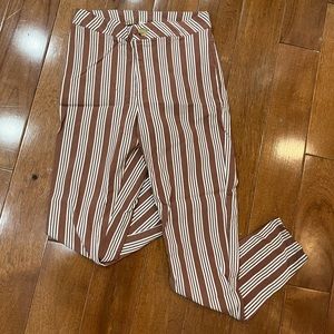 La Hearts Striped Pants